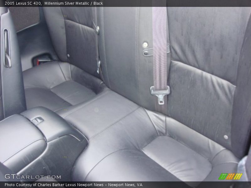 Millennium Silver Metallic / Black 2005 Lexus SC 430