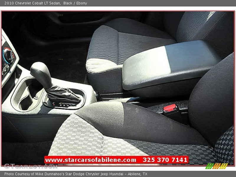 Black / Ebony 2010 Chevrolet Cobalt LT Sedan