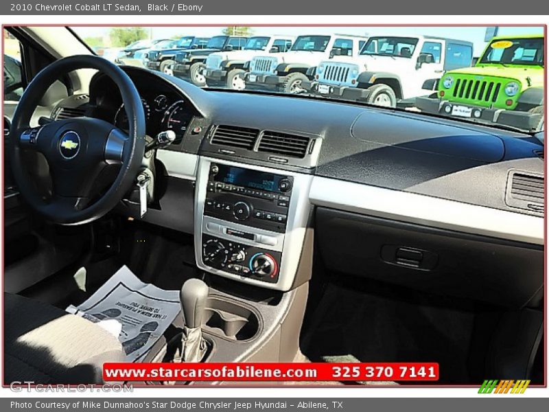 Black / Ebony 2010 Chevrolet Cobalt LT Sedan
