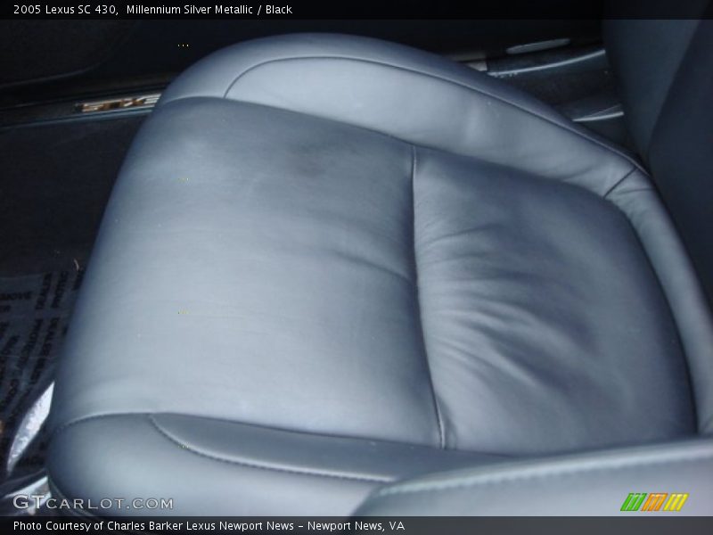 Millennium Silver Metallic / Black 2005 Lexus SC 430