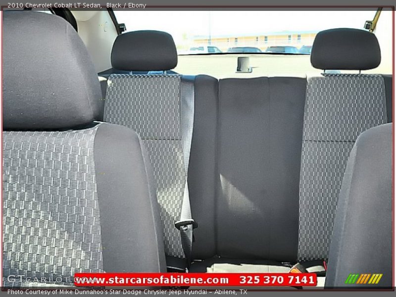 Black / Ebony 2010 Chevrolet Cobalt LT Sedan