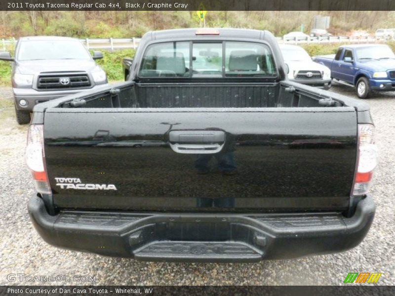Black / Graphite Gray 2011 Toyota Tacoma Regular Cab 4x4