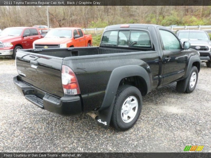 Black / Graphite Gray 2011 Toyota Tacoma Regular Cab 4x4