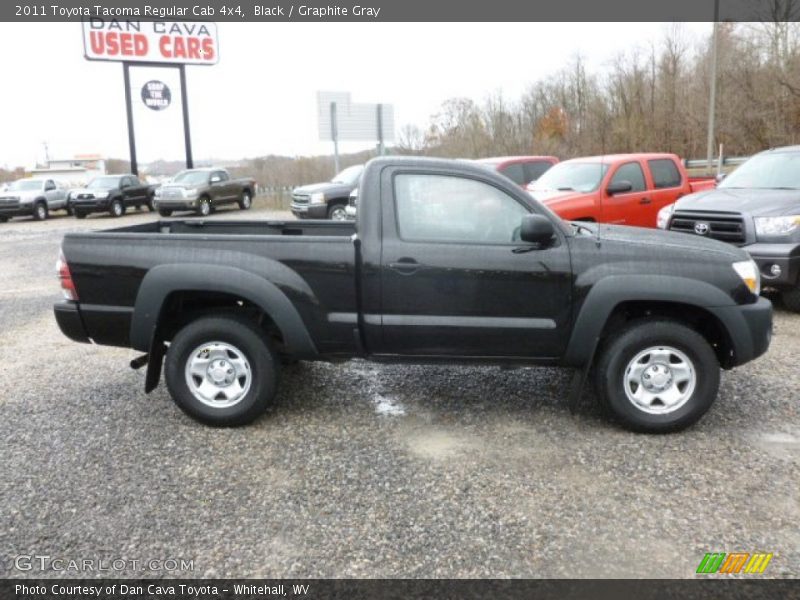 Black / Graphite Gray 2011 Toyota Tacoma Regular Cab 4x4