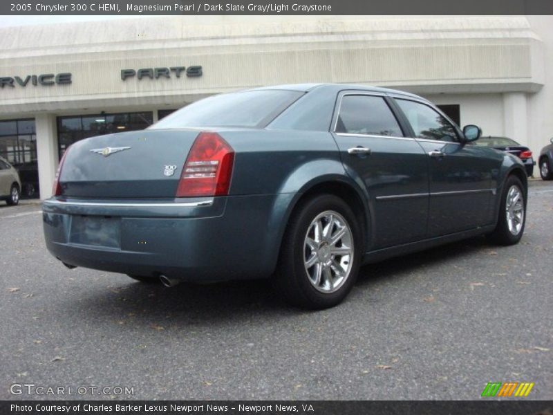 Magnesium Pearl / Dark Slate Gray/Light Graystone 2005 Chrysler 300 C HEMI