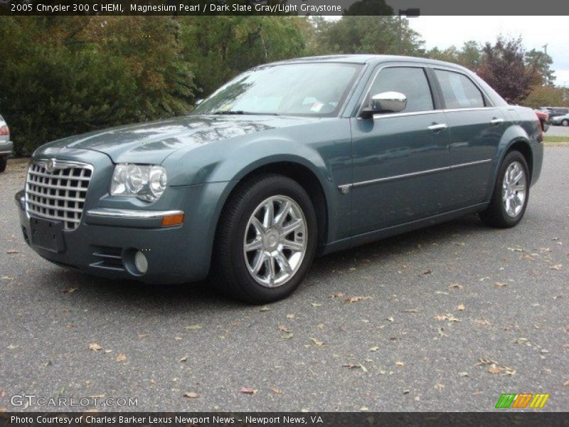 Magnesium Pearl / Dark Slate Gray/Light Graystone 2005 Chrysler 300 C HEMI