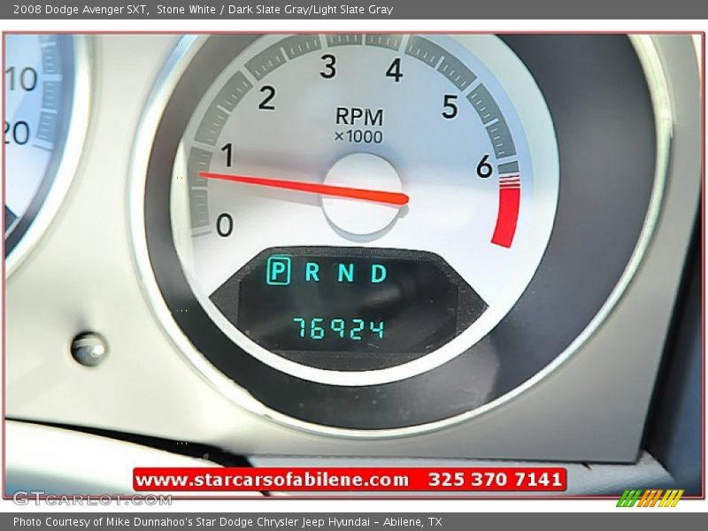 Stone White / Dark Slate Gray/Light Slate Gray 2008 Dodge Avenger SXT