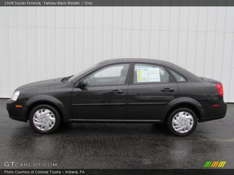 Fantasy Black Metallic / Grey 2008 Suzuki Forenza