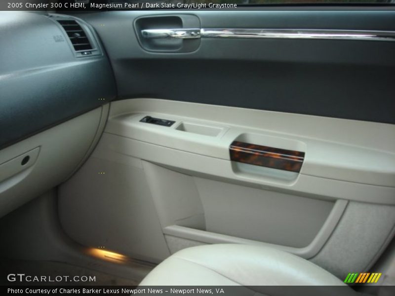 Magnesium Pearl / Dark Slate Gray/Light Graystone 2005 Chrysler 300 C HEMI