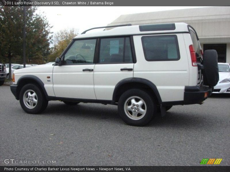 Chawton White / Bahama Beige 2001 Land Rover Discovery II SD