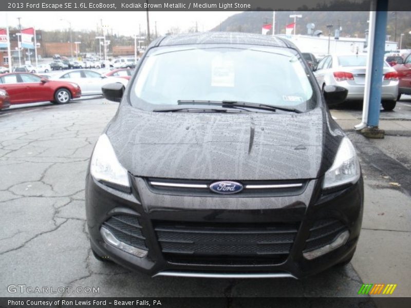 Kodiak Brown Metallic / Medium Light Stone 2013 Ford Escape SE 1.6L EcoBoost