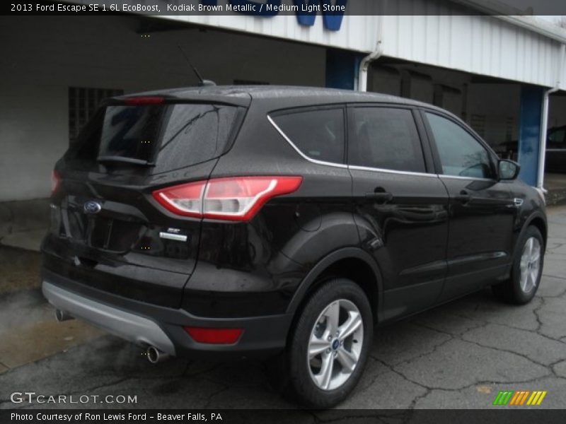 Kodiak Brown Metallic / Medium Light Stone 2013 Ford Escape SE 1.6L EcoBoost