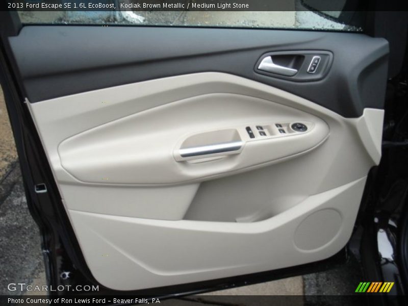 Kodiak Brown Metallic / Medium Light Stone 2013 Ford Escape SE 1.6L EcoBoost