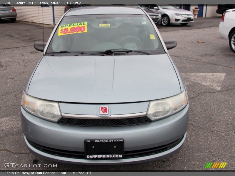 Silver Blue / Gray 2003 Saturn ION 2 Sedan