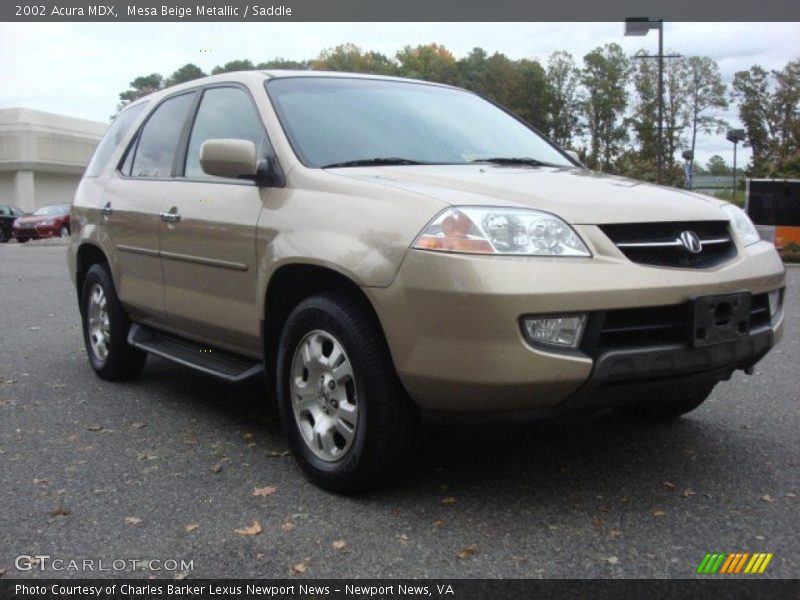 Mesa Beige Metallic / Saddle 2002 Acura MDX