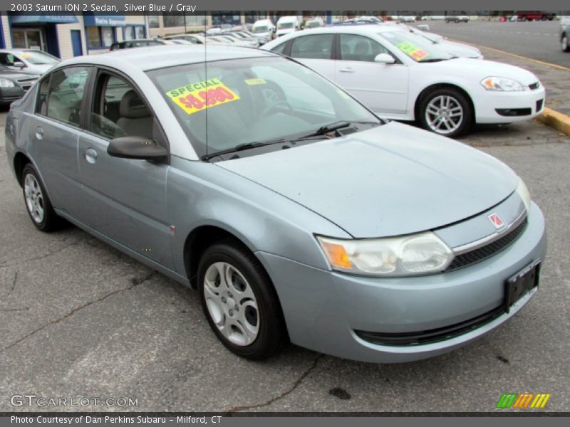 Silver Blue / Gray 2003 Saturn ION 2 Sedan