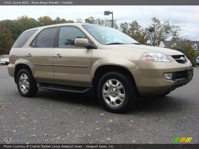 Mesa Beige Metallic / Saddle 2002 Acura MDX