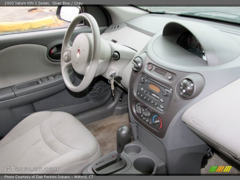 Silver Blue / Gray 2003 Saturn ION 2 Sedan