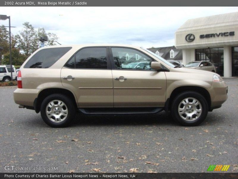 Mesa Beige Metallic / Saddle 2002 Acura MDX