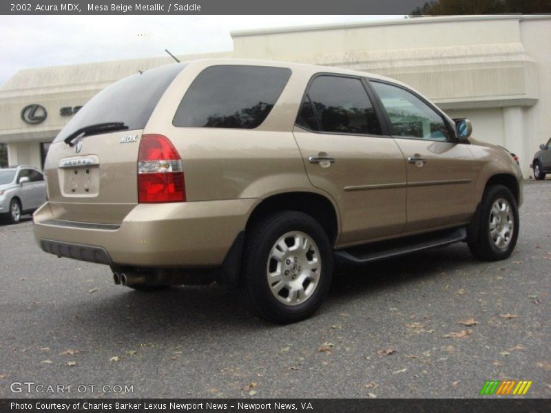 Mesa Beige Metallic / Saddle 2002 Acura MDX