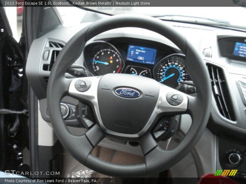 Kodiak Brown Metallic / Medium Light Stone 2013 Ford Escape SE 1.6L EcoBoost