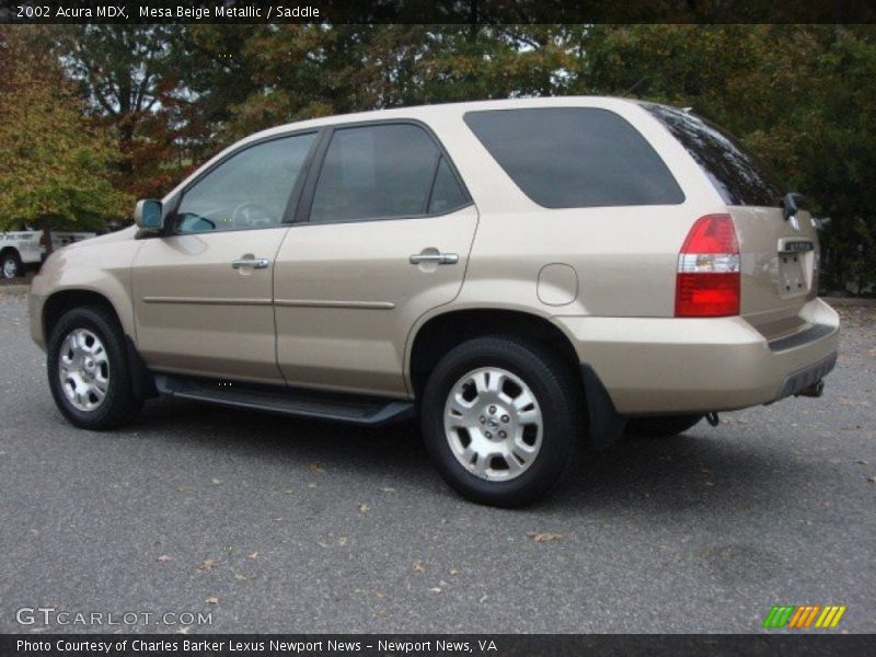 Mesa Beige Metallic / Saddle 2002 Acura MDX