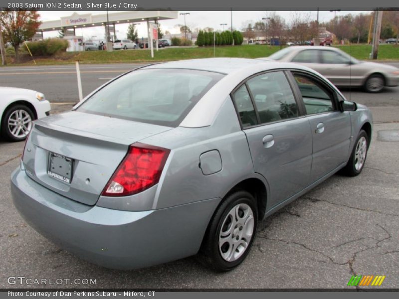 Silver Blue / Gray 2003 Saturn ION 2 Sedan