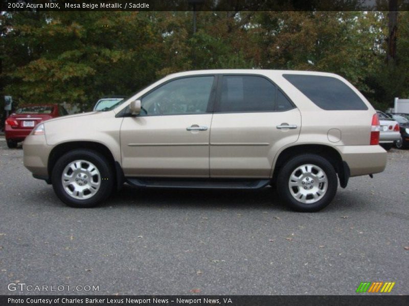 Mesa Beige Metallic / Saddle 2002 Acura MDX