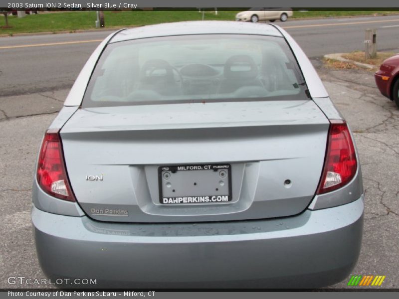 Silver Blue / Gray 2003 Saturn ION 2 Sedan