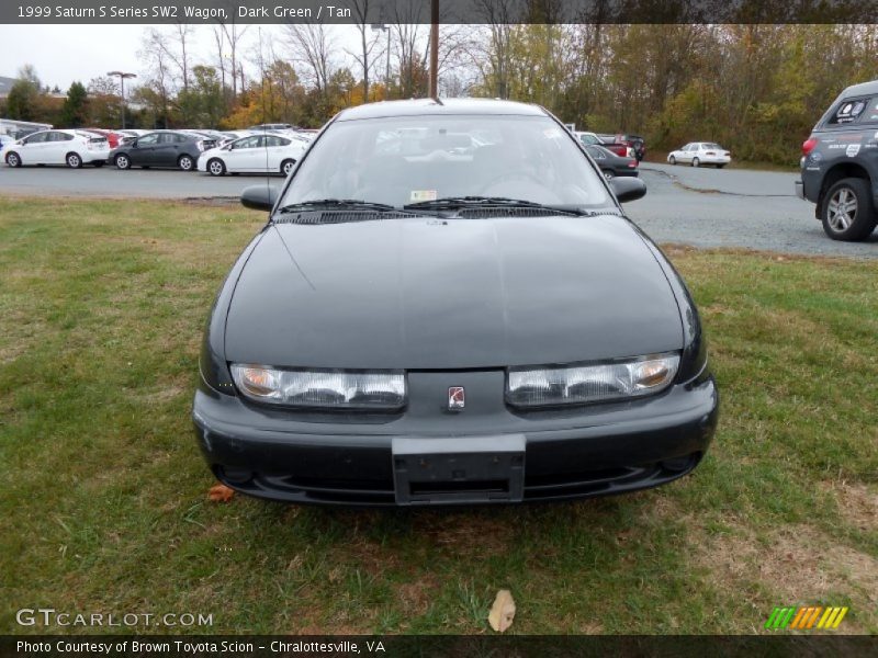 Dark Green / Tan 1999 Saturn S Series SW2 Wagon