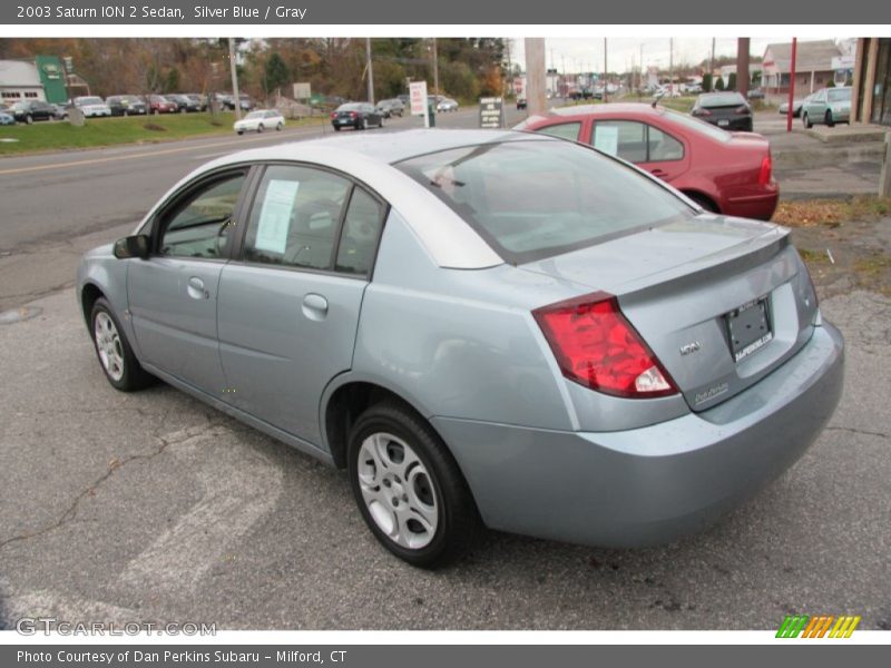 Silver Blue / Gray 2003 Saturn ION 2 Sedan