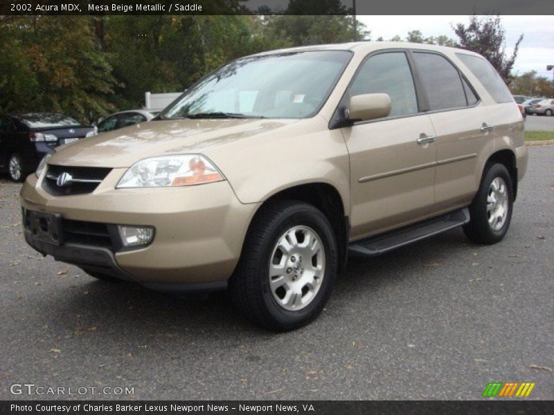 Mesa Beige Metallic / Saddle 2002 Acura MDX
