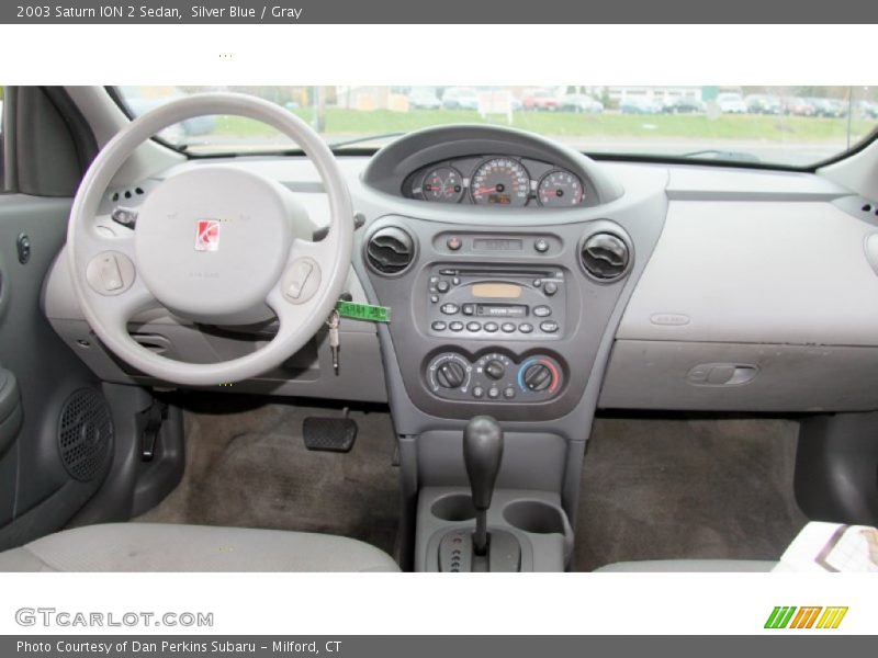 Silver Blue / Gray 2003 Saturn ION 2 Sedan