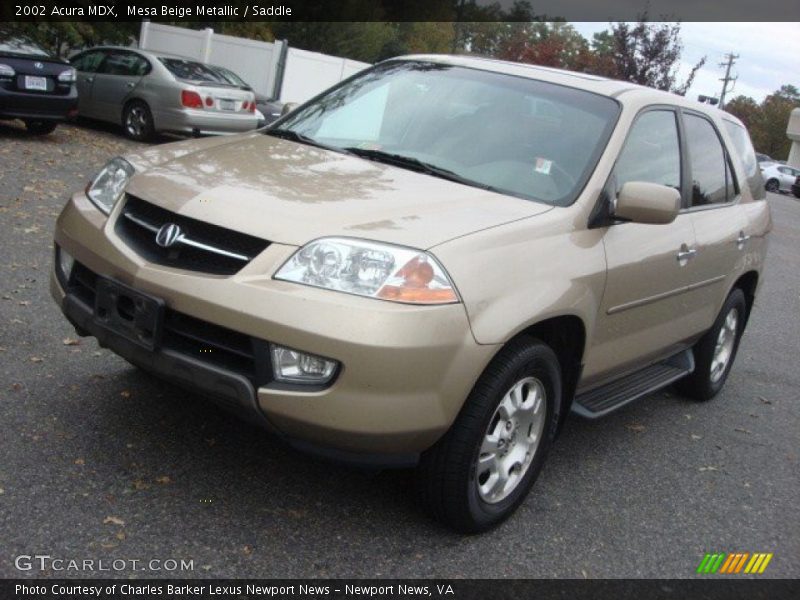 Mesa Beige Metallic / Saddle 2002 Acura MDX