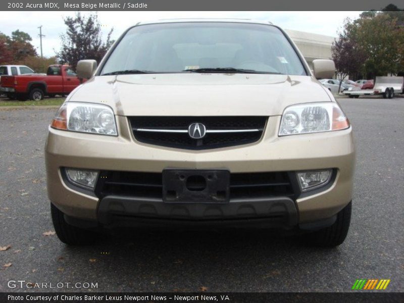 Mesa Beige Metallic / Saddle 2002 Acura MDX