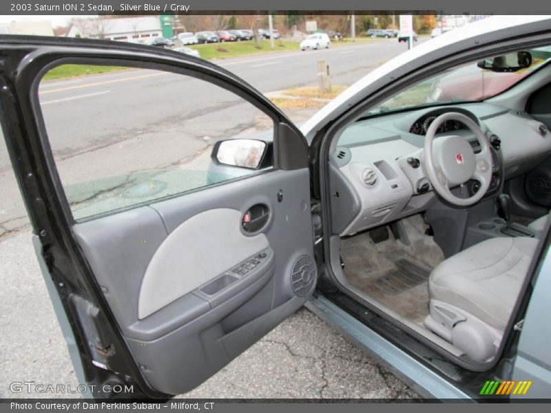 Silver Blue / Gray 2003 Saturn ION 2 Sedan