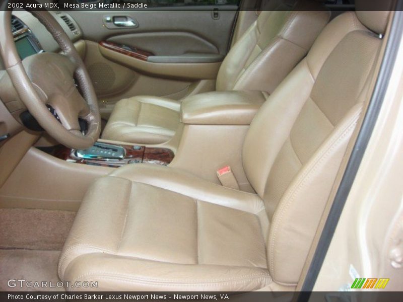 Mesa Beige Metallic / Saddle 2002 Acura MDX
