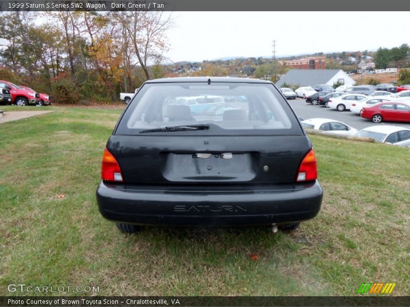 Dark Green / Tan 1999 Saturn S Series SW2 Wagon