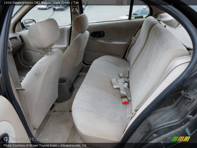Rear Seat of 1999 S Series SW2 Wagon