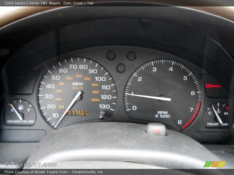  1999 S Series SW2 Wagon SW2 Wagon Gauges