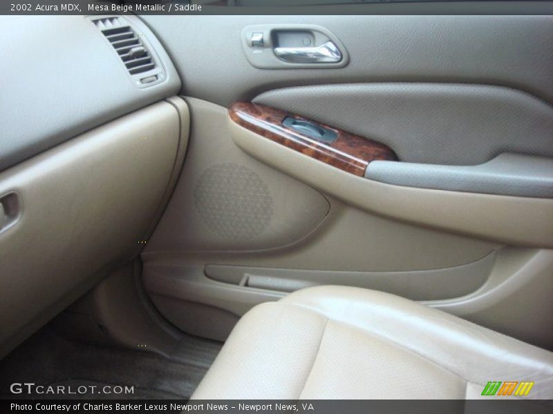 Mesa Beige Metallic / Saddle 2002 Acura MDX