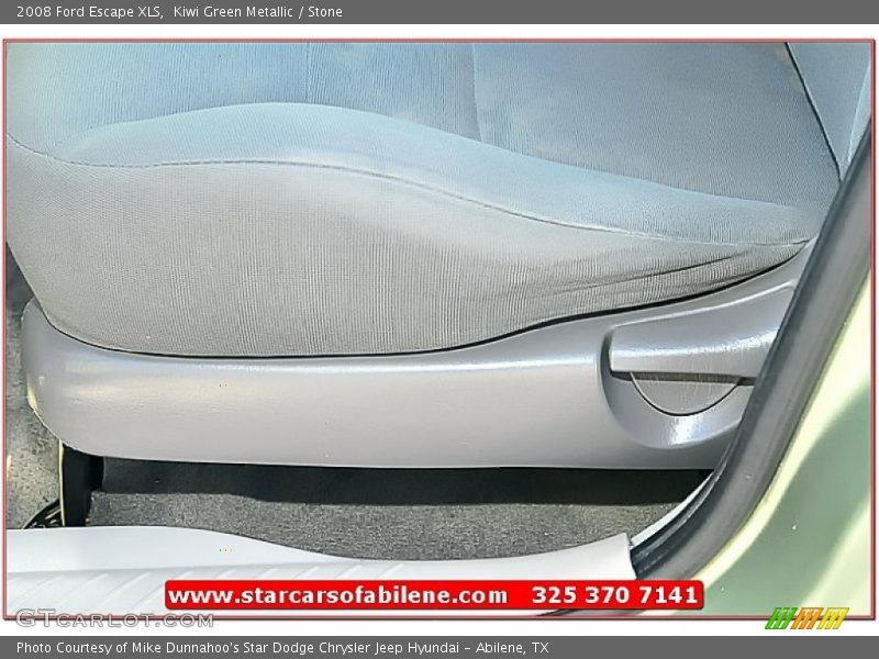 Kiwi Green Metallic / Stone 2008 Ford Escape XLS