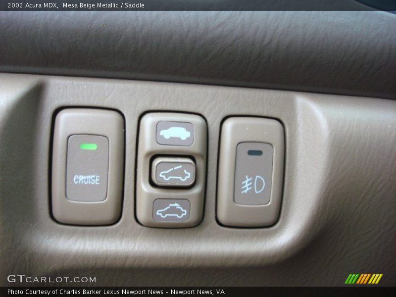 Mesa Beige Metallic / Saddle 2002 Acura MDX