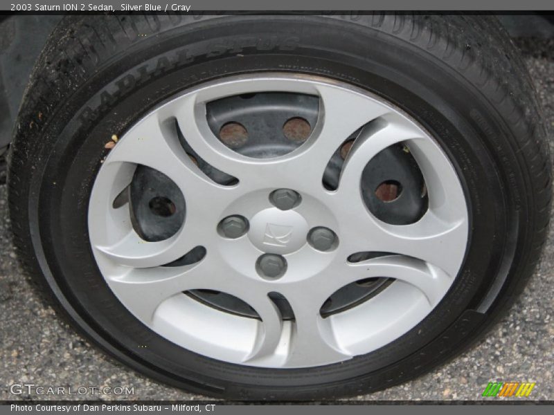 Silver Blue / Gray 2003 Saturn ION 2 Sedan