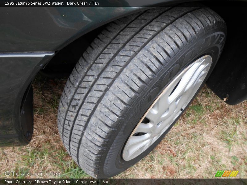 Dark Green / Tan 1999 Saturn S Series SW2 Wagon
