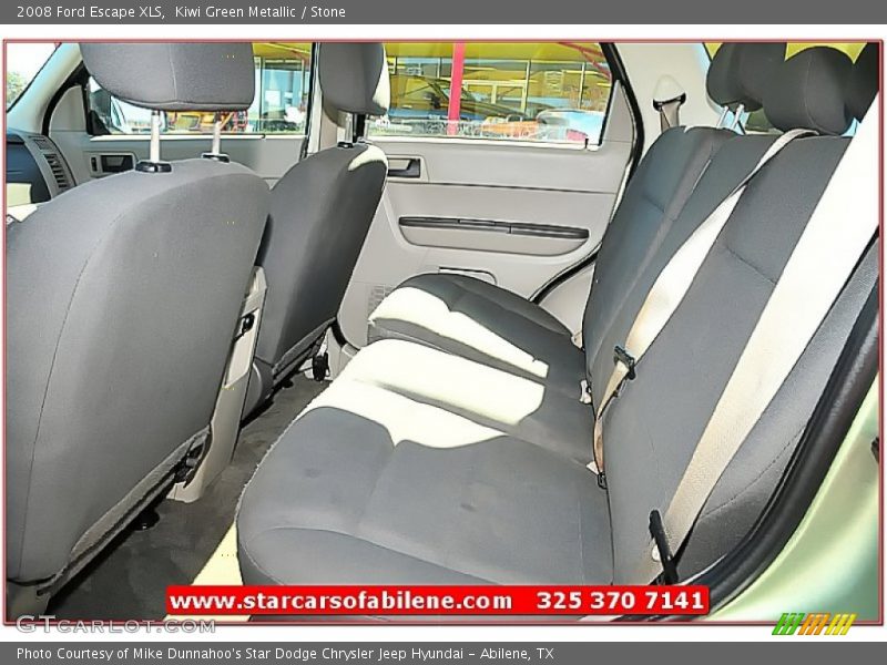 Kiwi Green Metallic / Stone 2008 Ford Escape XLS