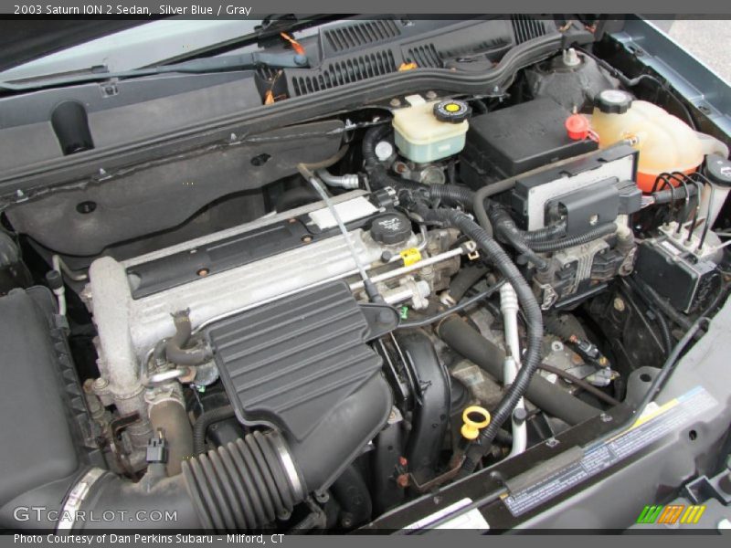 Silver Blue / Gray 2003 Saturn ION 2 Sedan
