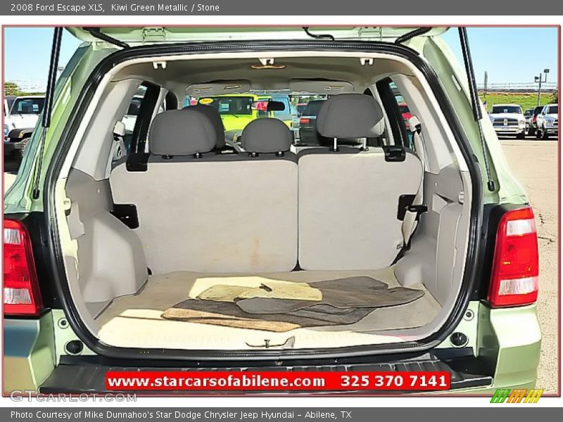 Kiwi Green Metallic / Stone 2008 Ford Escape XLS