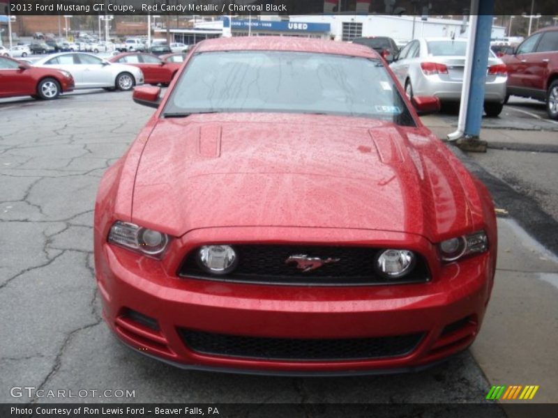 Red Candy Metallic / Charcoal Black 2013 Ford Mustang GT Coupe