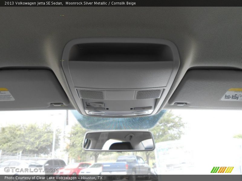 Moonrock Silver Metallic / Cornsilk Beige 2013 Volkswagen Jetta SE Sedan